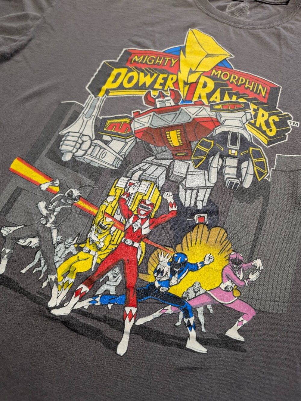 Mighty Morphin Power Rangers Graphic Tee 2XL